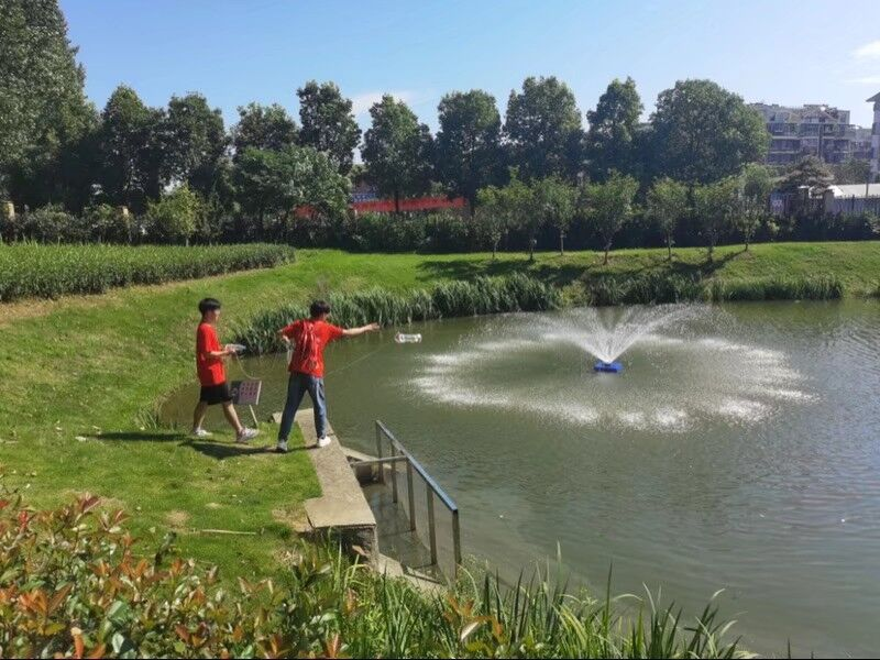 学校两湖水体治理工程7*10000m³